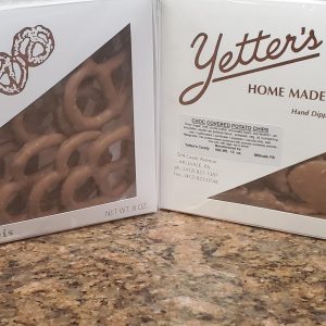Chocolate Covered Pretzels & Chocolate Covered Potato Chips
